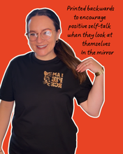 Load image into Gallery viewer, I Am Fierce - Leopard & Black Adults Tur-Shirt