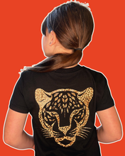 Load image into Gallery viewer, I Am Fierce - Leopard Print Kids Tur-Shirt