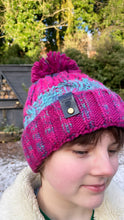 Load image into Gallery viewer, Hand Knitted Chunky Knit Hat ~ Winter Berries
