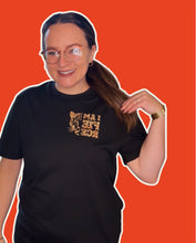 Load image into Gallery viewer, I Am Fierce - Leopard &amp; Black Adults Tur-Shirt
