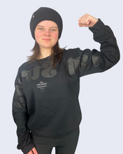 Load image into Gallery viewer, Black I am Strong Sweater
