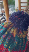 Load and play video in Gallery viewer, Chunky Knit Hat ~ Crackling Fire
